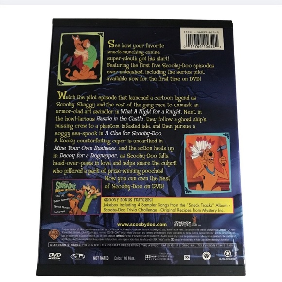 Scooby Doo’s Original Mysteries DVD Includes First 5 Episodes Cartoon Network - Picture 3 of 11